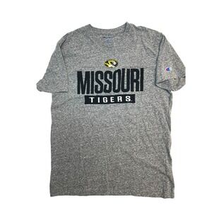 NCAA Missouri Tigers‎ Men's Gray T-Shirt Size Large Champion Brand